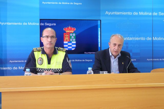 Los accidentes de tráfico descienden un 47 % en los tres últimos años en Molina de Segura - 1, Foto 1