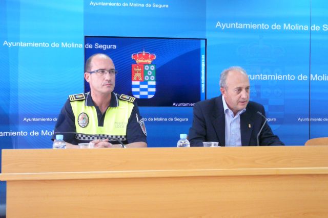 Los accidentes de tráfico descienden un 47 % en los tres últimos años en Molina de Segura - 2, Foto 2