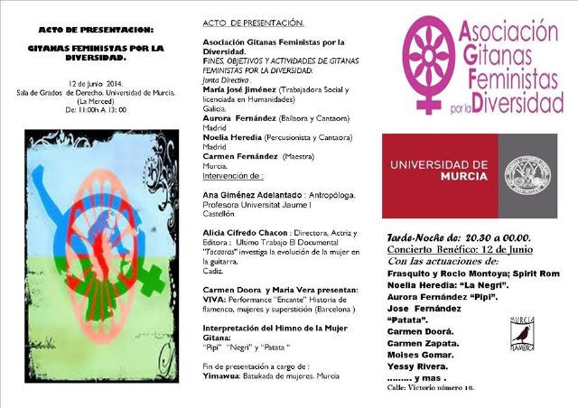 La asociación gitanas feministas por la diversidad anuncia su presentación ante los medios de comunicación - 1, Foto 1
