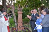 La Plaza de España de guilas acoge un busto del Papa San Juan XXIII