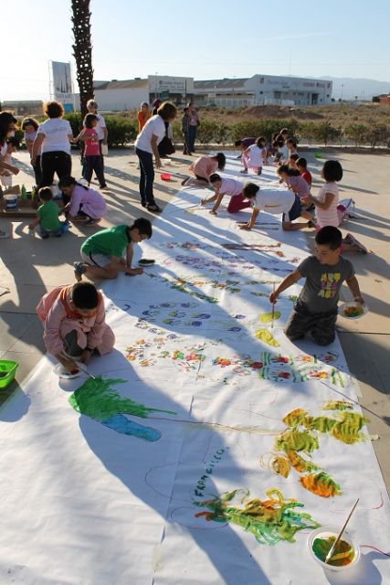 La asociación “Pigmentos” juega con los escolares para que desarrollen su gusto por las artes plásticas - 2, Foto 2