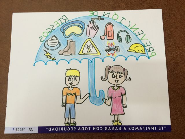 Un centenar de escolares del municipio participan en el concurso de dibujo Crece en Seguridad - 3, Foto 3