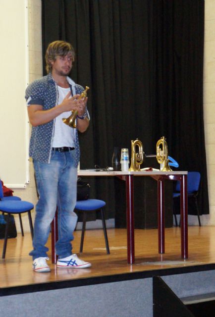 Excelente masterclass de corneta a cargo de Kini de Triana en Las Torres de Cotillas - 3, Foto 3