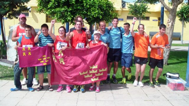 Mari Carmen Robles, a student Occupational Center "Jos Moya" runners-up Spain proclaimed in 100 and 200 meter dash, Foto 2
