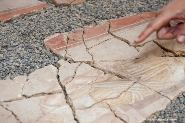 Los arqueólogos hallan en el Foro pinturas de musas únicas en España - 2, Foto 2