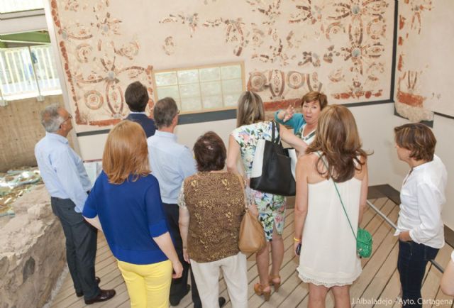 Los arqueólogos hallan en el Foro pinturas de musas únicas en España - 4, Foto 4
