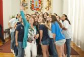 Los equipos femeninos del Basket Cartagena celebran sus triunfos con la alcaldesa