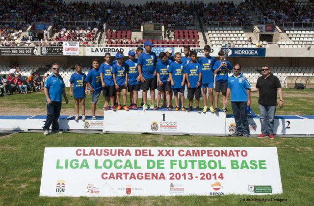 La familia del fútbol base cartagenero se despide de la liga local - 1, Foto 1
