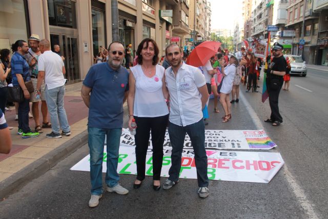 UPyD asiste a la manifestación del orgullo LGTB que se desarrolló ayer por la tarde en Murcia - 2, Foto 2