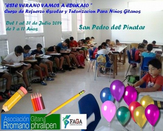 Escuela de Verano para niños Gitanos - 1, Foto 1