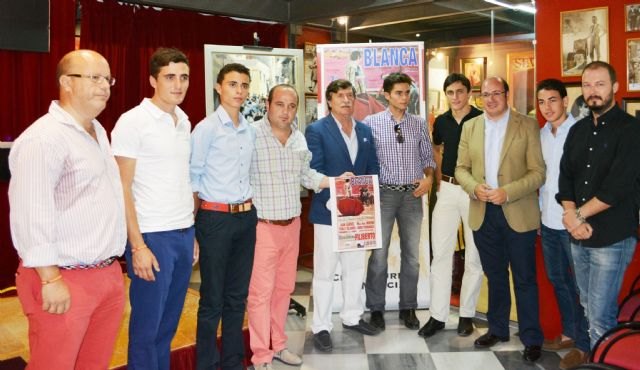 Los novilleros murcianos protagonizan la Feria Taurina de Blanca que comienza el 14 de agosto con el tradicional encierro - 1, Foto 1