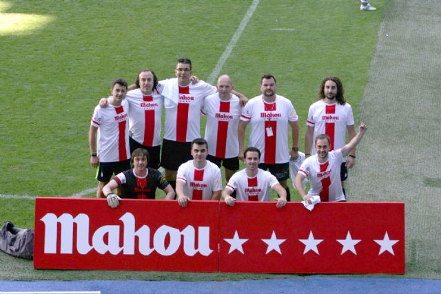 Dos equipos aficionados de Fútbol 7 de Cehegín juegan en el Santiago Bernabéu de Madrid - 4, Foto 4