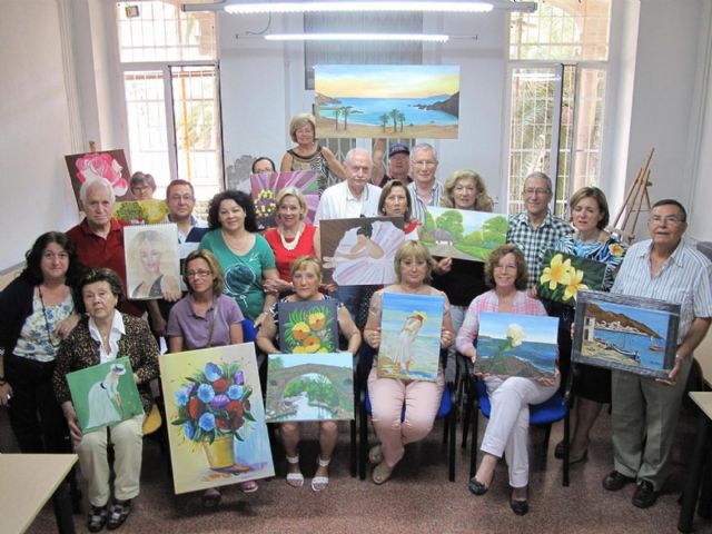 Los mayores del Taller de Las Artes muestran sus trabajos - 1, Foto 1