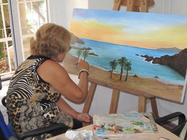 Los mayores del Taller de Las Artes muestran sus trabajos - 3, Foto 3