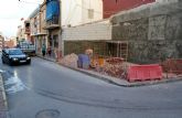 El Ayuntamiento de guilas lleva a cabo las obras de demolicin de un inmueble para incorporar el solar resultante al viario pblico
