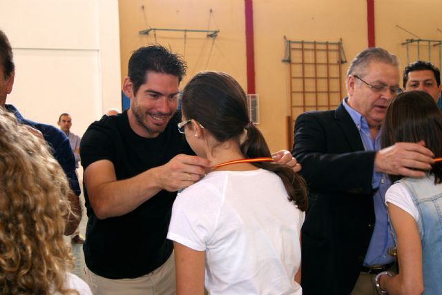Kike Boned y Bolarín en la entrega de medallas al deporte del colegio Marista La Fuensanta - 3, Foto 3