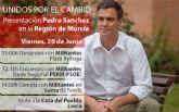 El aspirante a la secretaria general del PSOE, Pedro Sánchez, visitará Lorca mañana