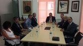 El presidente de Aria International respalda en La Unión el proyecto para la regeneración de Portmán