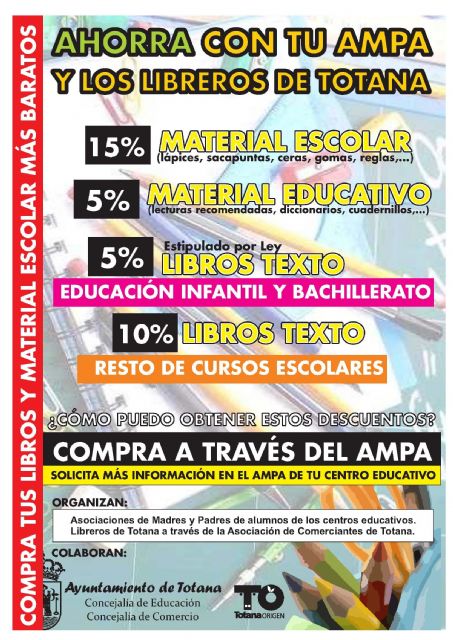 Promueven una campaña para la adquisición más ventajosa de libros de texto y material escolar para el curso 2014/15 - 1, Foto 1