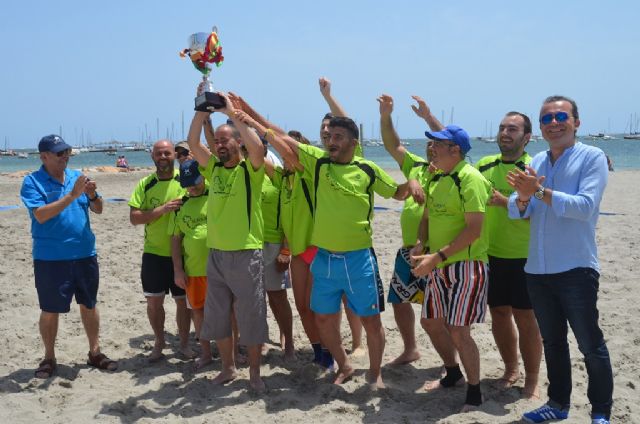 El equipo de Cieza se impone en la V Copa Feafes de fútbol playa disputada hoy en Santiago de la Ribera - 1, Foto 1