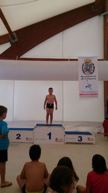 La II Competición Interescuelas congregó al futuro de la natación en Pozo Estrecho - 1, Foto 1