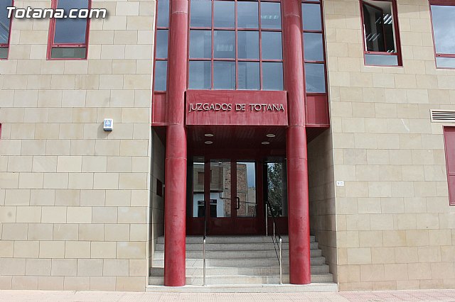 CCOO se concentra ante el Palacio de Justicia de Totana - 1