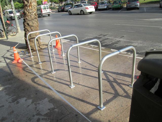 Medio Ambiente incorpora 314 nuevas plazas de aparcabicis en el municipio - 1, Foto 1