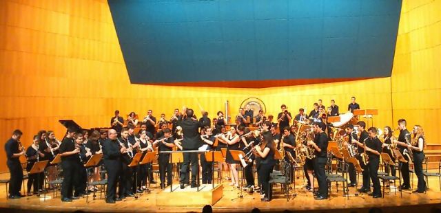 Ejemplar actuación de la Banda Sinfónica de los Conservatorios Municipales de la Región por el Día Internacional de la Música - 1, Foto 1