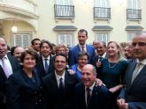 Juan Antonio Pedreño asiste a la recepción del Rey a representantes de entidades de solidaridad social
