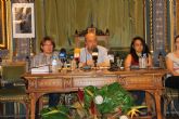 Francisco Garc�a preside como alcalde el primer pleno tras el cambio de gobierno