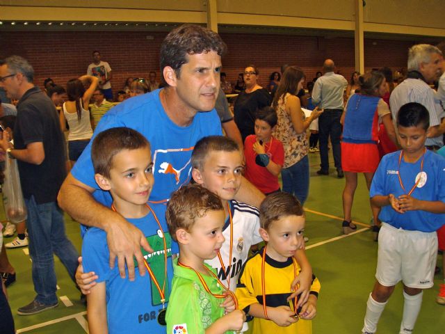 Duda y Franklin clausuran las escuelas de fútbol sala de Aljucer - 1, Foto 1