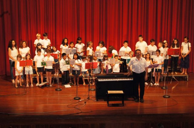 Finalizan las audiciones con las que se clausura el curso 2013/2014 de la Escuela Municipal de Música de Totana