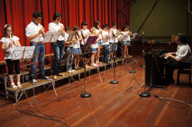 Finalizan las audiciones con las que se clausura el curso 2013/2014 de la Escuela Municipal de Música de Totana, Foto 2