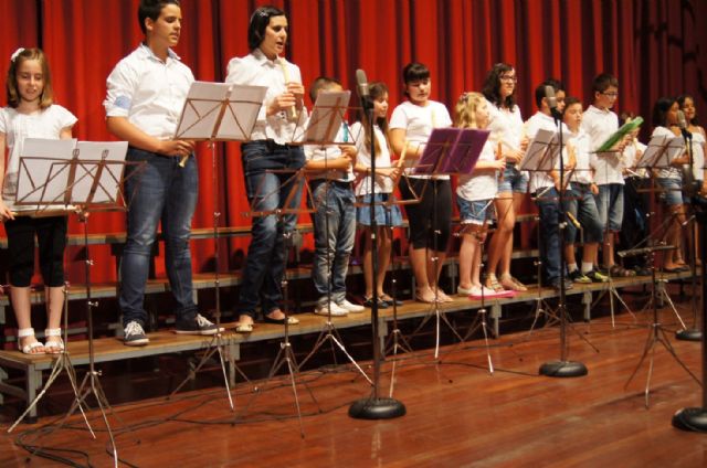 Finalizan las audiciones con las que se clausura el curso 2013/2014 de la Escuela Municipal de Música de Totana - 3, Foto 3