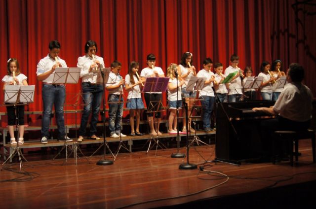 Finalizan las audiciones con las que se clausura el curso 2013/2014 de la Escuela Municipal de Música de Totana, Foto 5