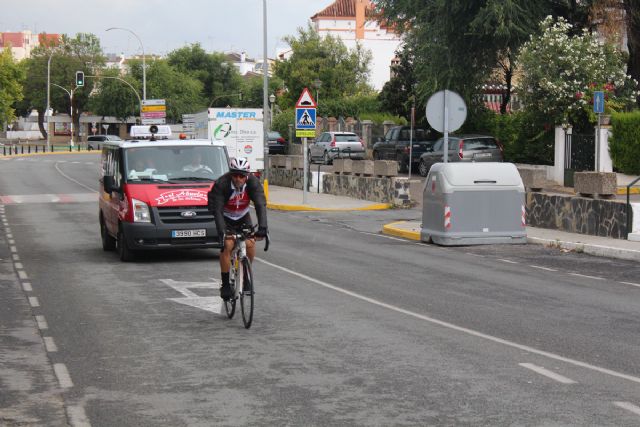 Juan Antonio Conesa llega esta tarde a El Albujón tras recorrer la península en bici - 1, Foto 1