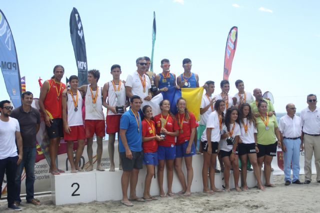 Canarias se impone en el Campeonato de España de voley playa disputado en Santiago de la Ribera - 1, Foto 1