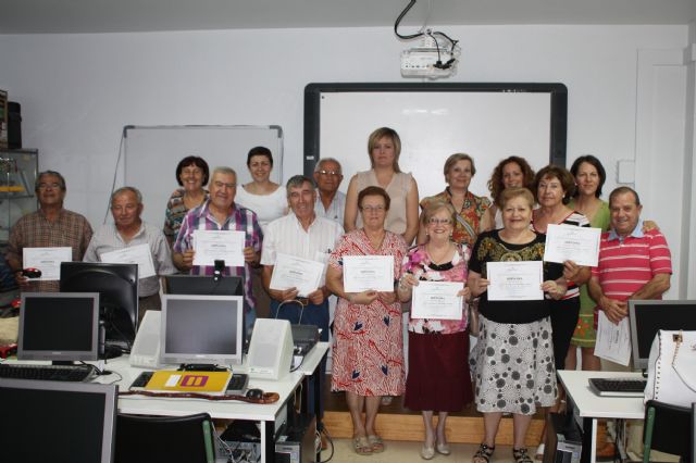 Termina el curso de informática para mayores en Torre-Pacheco - 1, Foto 1