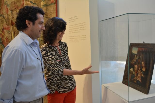Cultura completa la exhibición del tapiz perdido de los Tudor con una tabla del mismo autor donada por una coleccionista murciana - 1, Foto 1