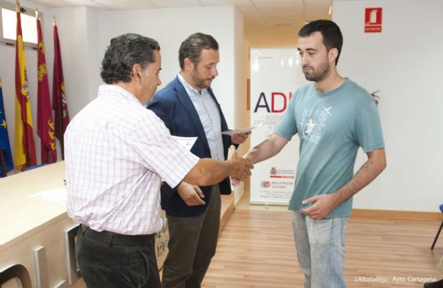 Los alumnos del curso de alemán básico de la ADLE consiguen su diploma - 2, Foto 2