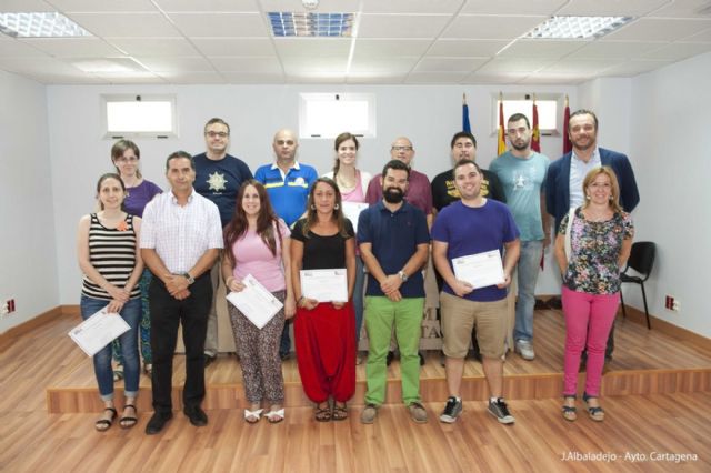 Los alumnos del curso de alemán básico de la ADLE consiguen su diploma - 3, Foto 3