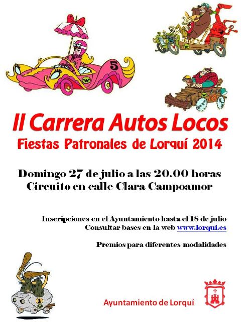 Lorquí celebra la II Carrera de Autos Locos de fabricación manual y sin motor - 1, Foto 1