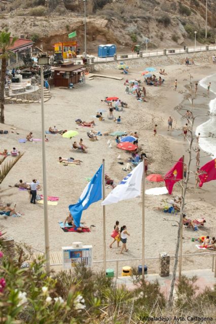 Cala Cortina luce ya sus distintivos de calidad turística - 3, Foto 3