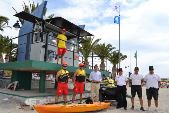 Un total de 36 socorristas vigilan las playas de San Pedro del Pinatar este verano - 1, Foto 1