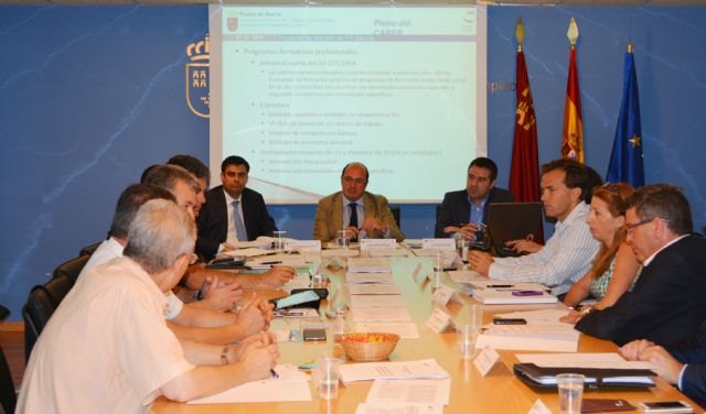La Comunidad y los agentes sociales comienzan el trabajo para el nuevo Plan de Formación Profesional 2015-2020 - 1, Foto 1
