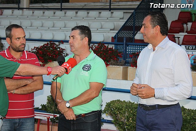 Olmpico de Totana y Granada CF, de Primera Divisin, suscriben un acuerdo de colaboracin - 1