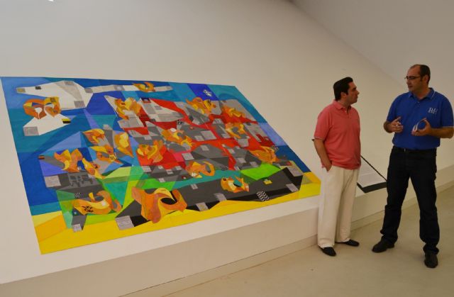 El artista Benigno Mota expone en el Auditorio de Águilas - 2, Foto 2