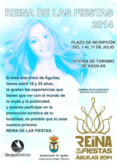 Abierto el plazo de presentación de candidatas a Reina de las Fiestas de Águilas - 1, Foto 1
