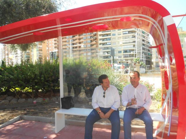 Los vecinos de la Ermita del Rosario ya disponen de servicio de autobús gracias a la colaboración entre el Ayuntamiento y Transportes de Murcia - 1, Foto 1