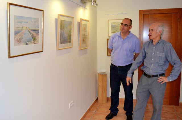 El artista murciano Pedro Serna exhibe su obra en el hotel Mayarí de Calabardina - 1, Foto 1